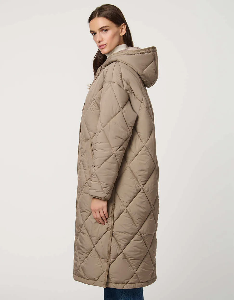 Bren Quilted Puffer Coat sold by Bernardo product image thumbnail 3