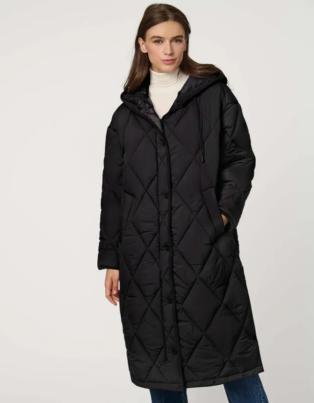 Bren Quilted Puffer Coat made by Bernardo