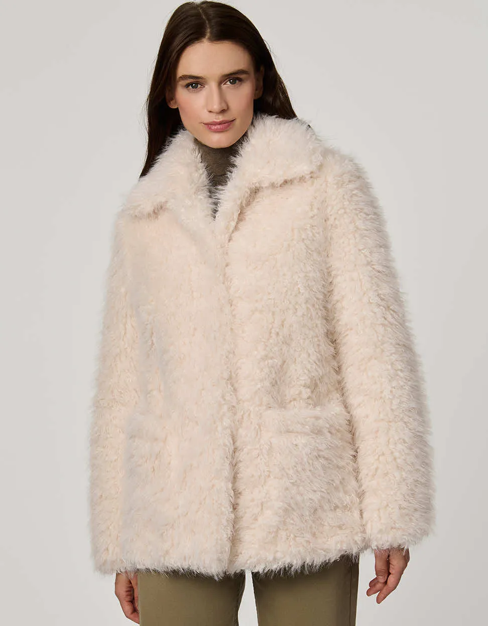 Langley Faux Fur Coat sold by Bernardo product image thumbnail 2
