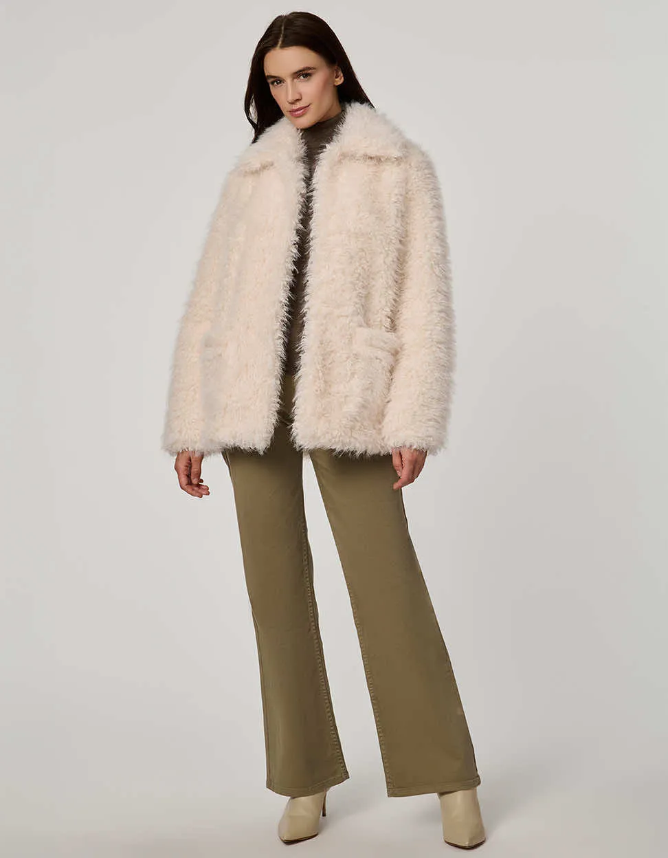 Langley Faux Fur Coat sold by Bernardo product image thumbnail 3