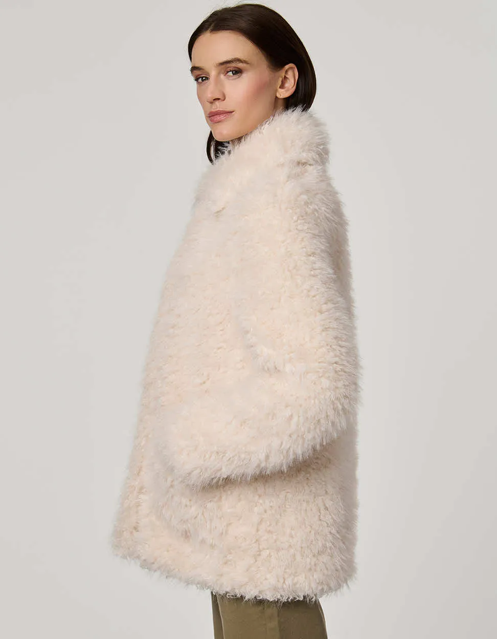 Langley Faux Fur Coat sold by Bernardo product image thumbnail 4