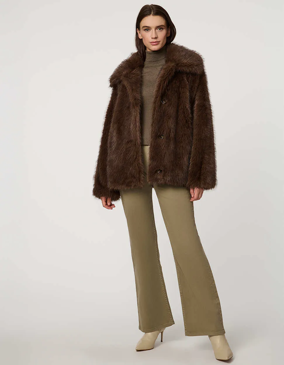 Ellery Faux Fur Coat sold by Bernardo product image thumbnail 2