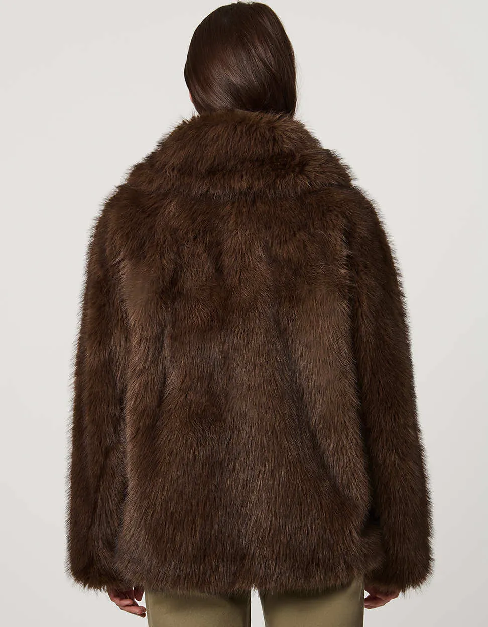 Ellery Faux Fur Coat sold by Bernardo product image thumbnail 5