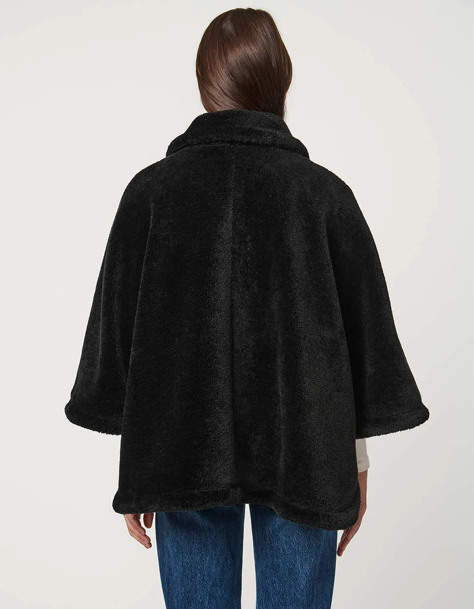 Calder Sherpa Poncho sold by Bernardo product image thumbnail 5