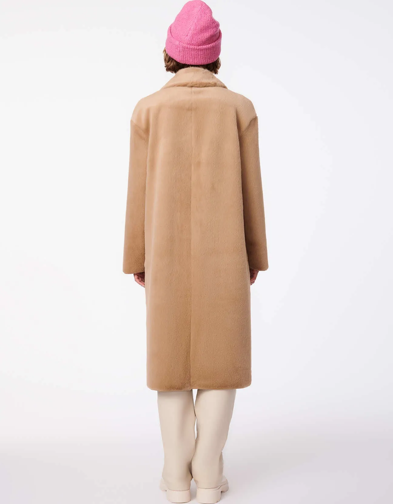 Very Vegan Fur Maxi Coat sold by Bernardo product image thumbnail 4