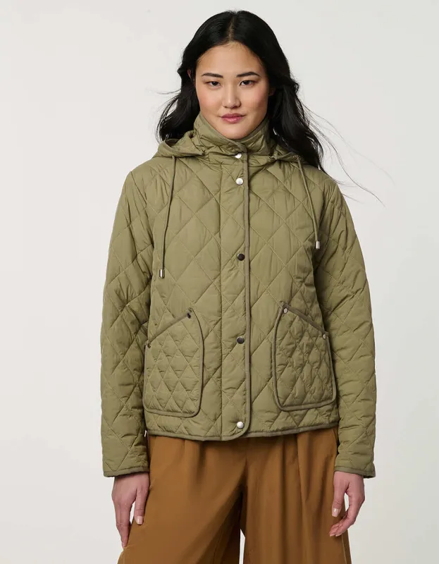 Voyager Quilted Jacket sold by Bernardo