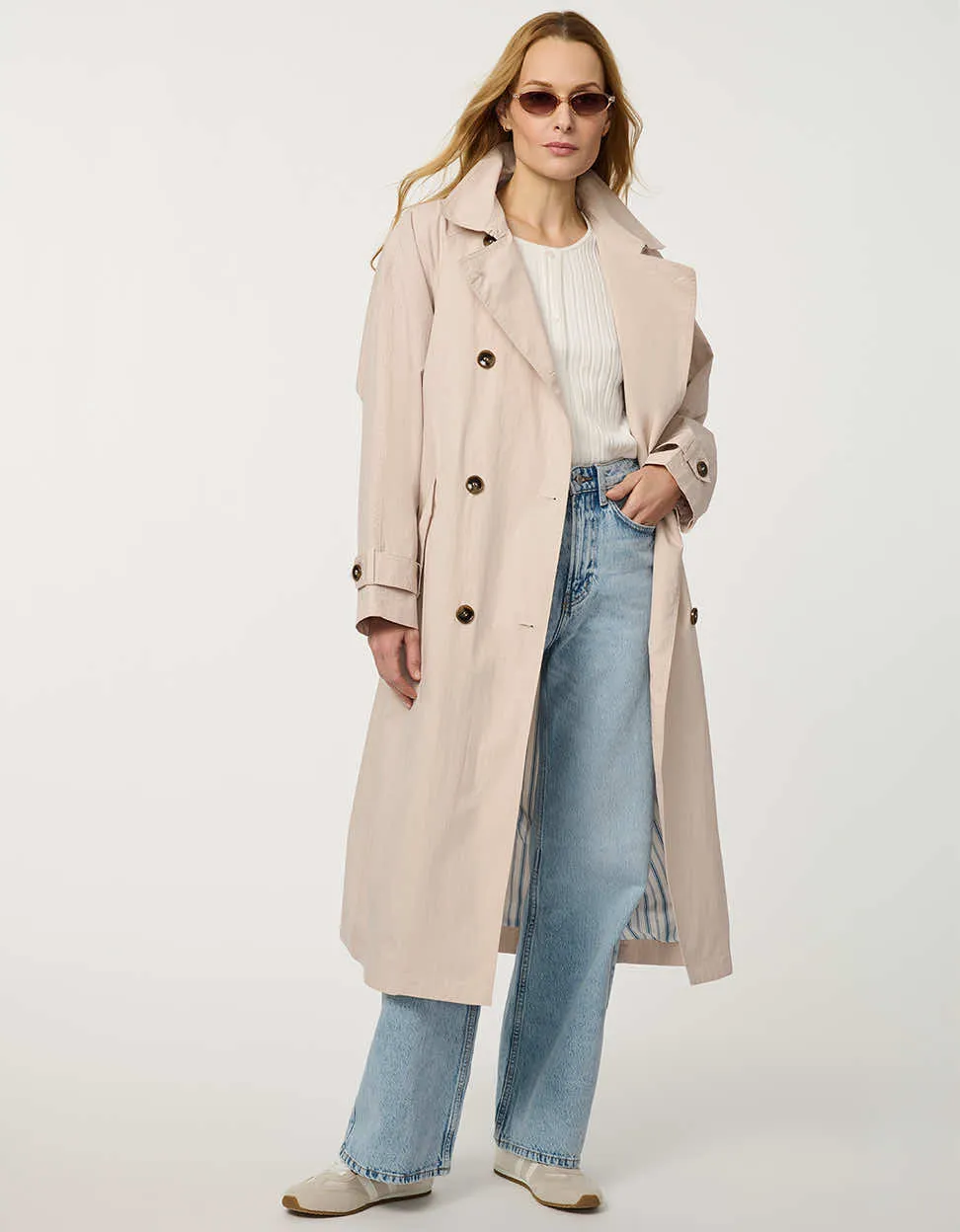 Belmont Double-Breasted Trench sold by Bernardo product image thumbnail 2