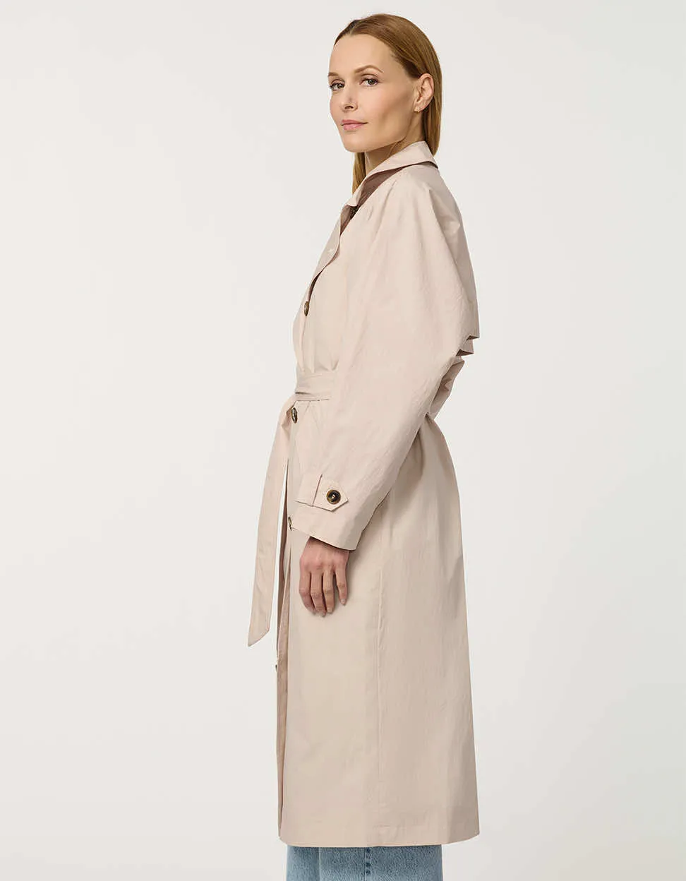 Belmont Double-Breasted Trench sold by Bernardo product image thumbnail 4