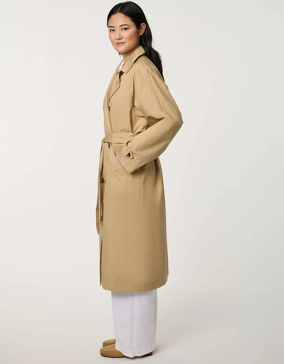 Belmont Double-Breasted Trench sold by Bernardo product image thumbnail 5