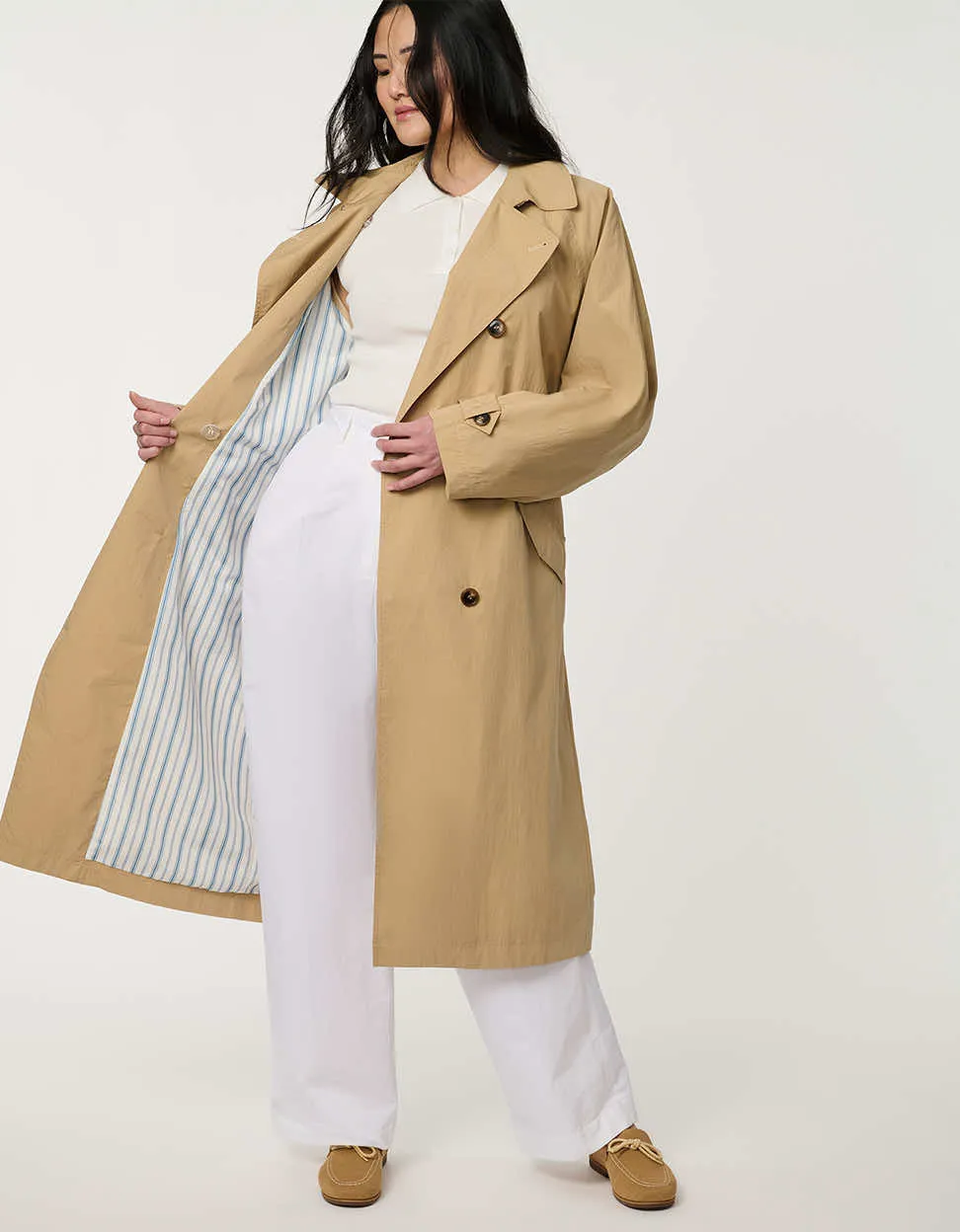 Belmont Double-Breasted Trench sold by Bernardo product image thumbnail 4
