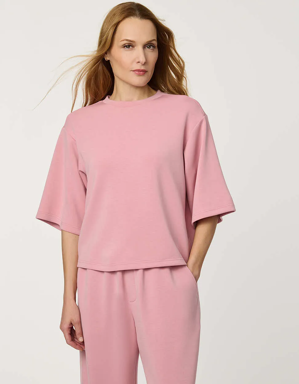 Relaxed Scuba Drop-Shoulder Tee sold by Bernardo product image thumbnail 2