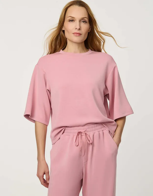 Relaxed Scuba Drop-Shoulder Tee sold by Bernardo