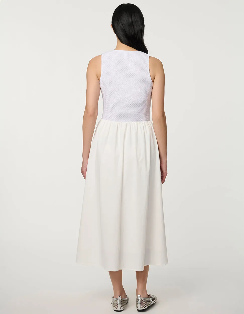 Eyelet Midi Dress sold by Bernardo product image thumbnail 5