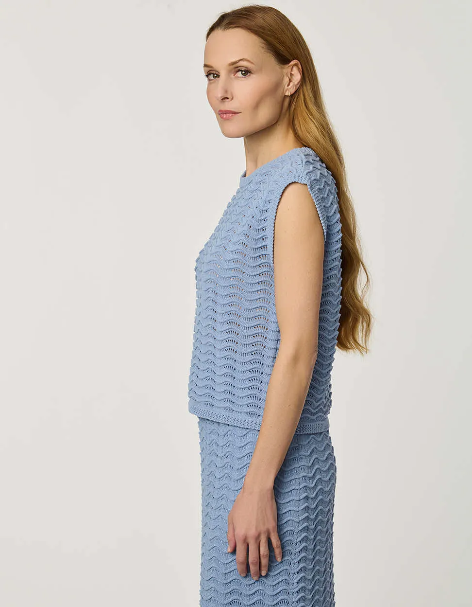 Wave Knit Top sold by Bernardo product image thumbnail 5