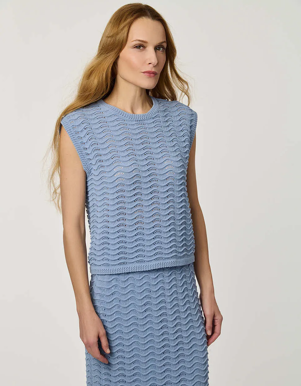 Wave Knit Top sold by Bernardo product image thumbnail 2