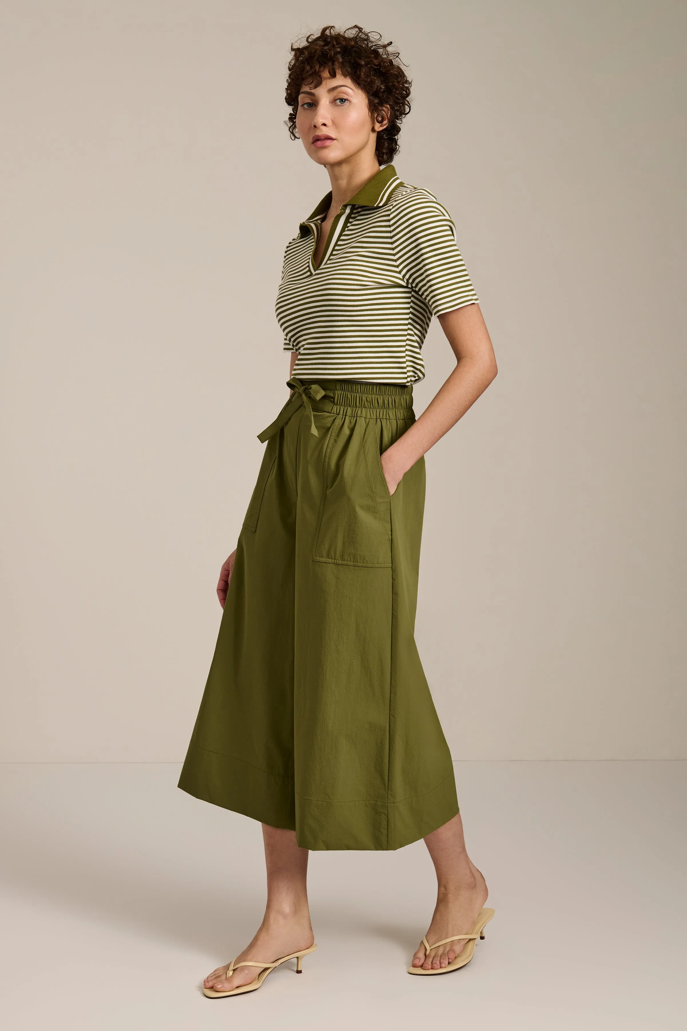 Striped Short Sleeve Polo sold by Bernardo product image thumbnail 5