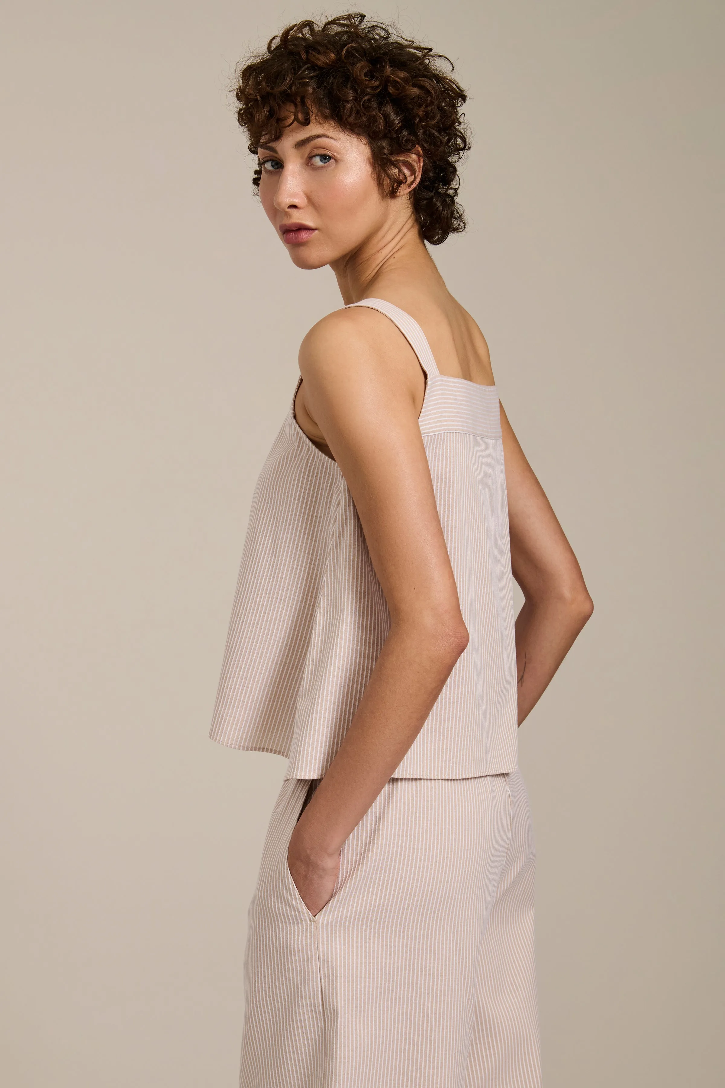 Striped Relaxed Tank sold by Bernardo product image thumbnail 5