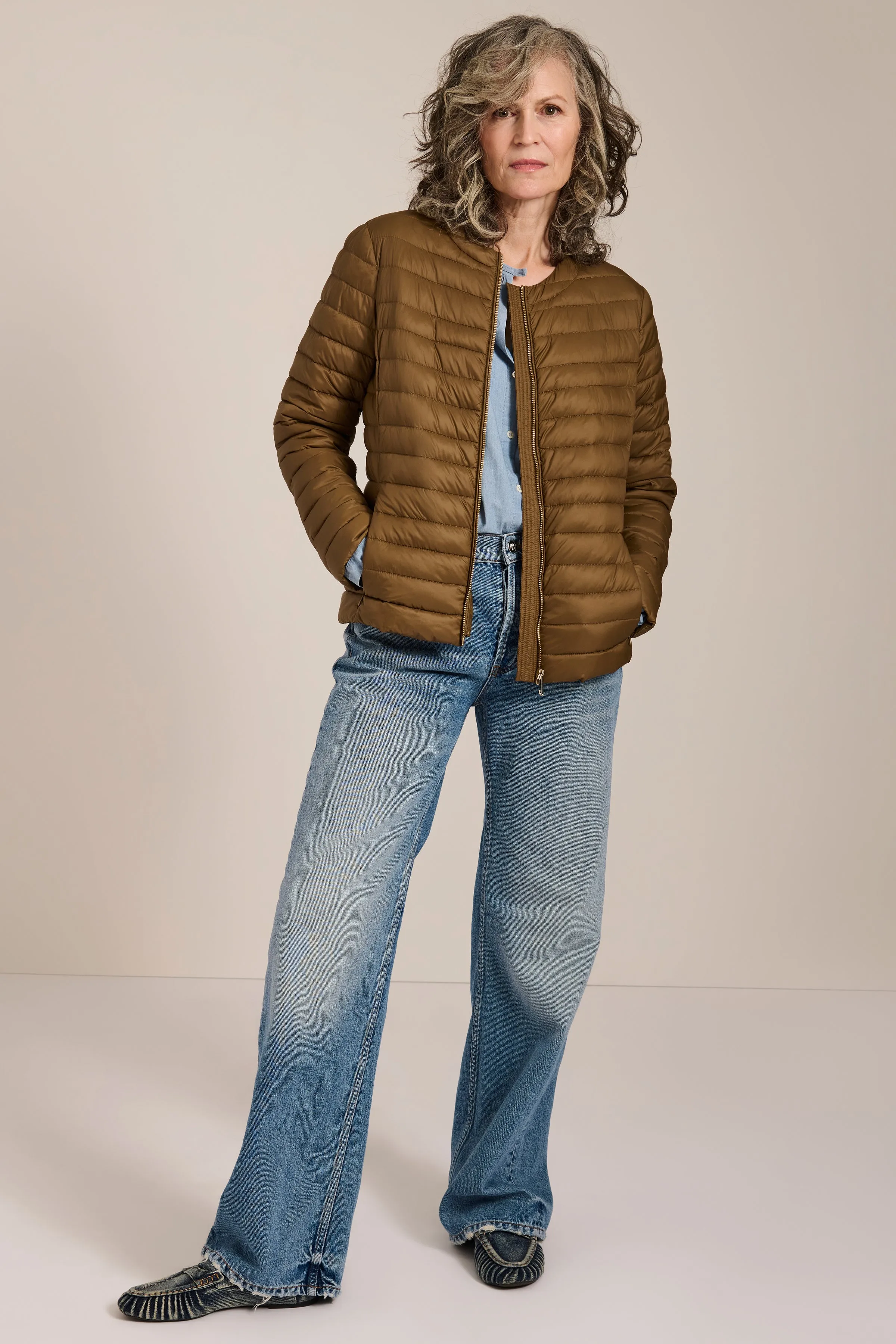 Nora Lightweight Packable Jacket sold by Bernardo