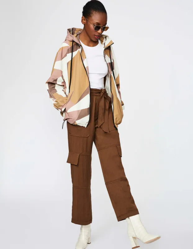 WINDWARD ABSTRACT SHELL JACKET sold by Bernardo