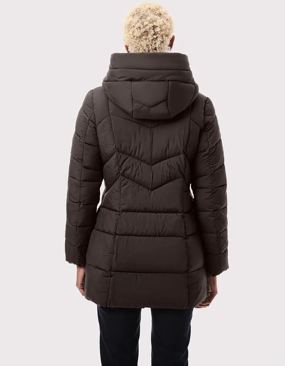 Fab Funnel Quilted Puffer Jacket sold by Bernardo product image thumbnail 4