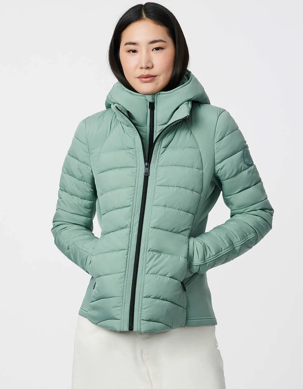 Neo Active Double Up Hooded Puffer sold by Bernardo product image thumbnail 2