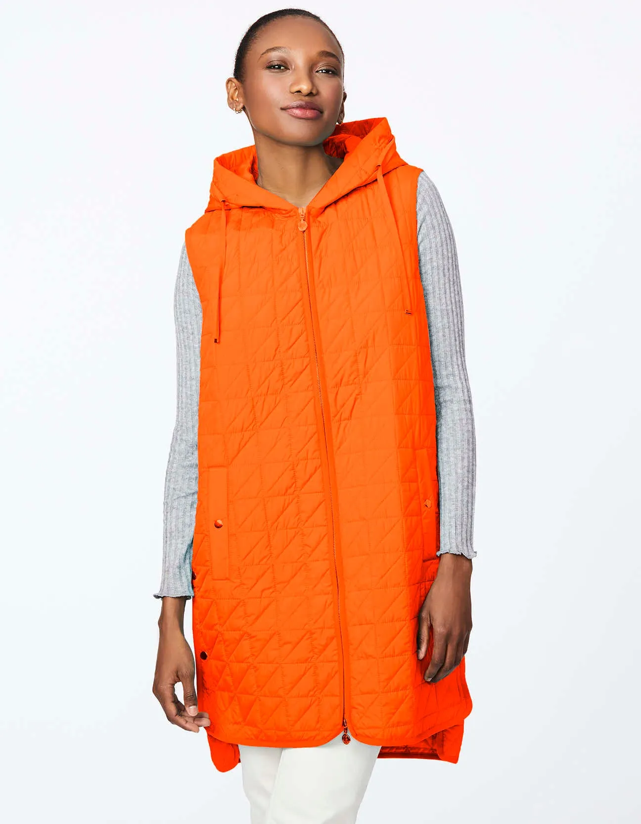 HOODED TUNIC PUFFER VEST sold by Bernardo product image thumbnail 2