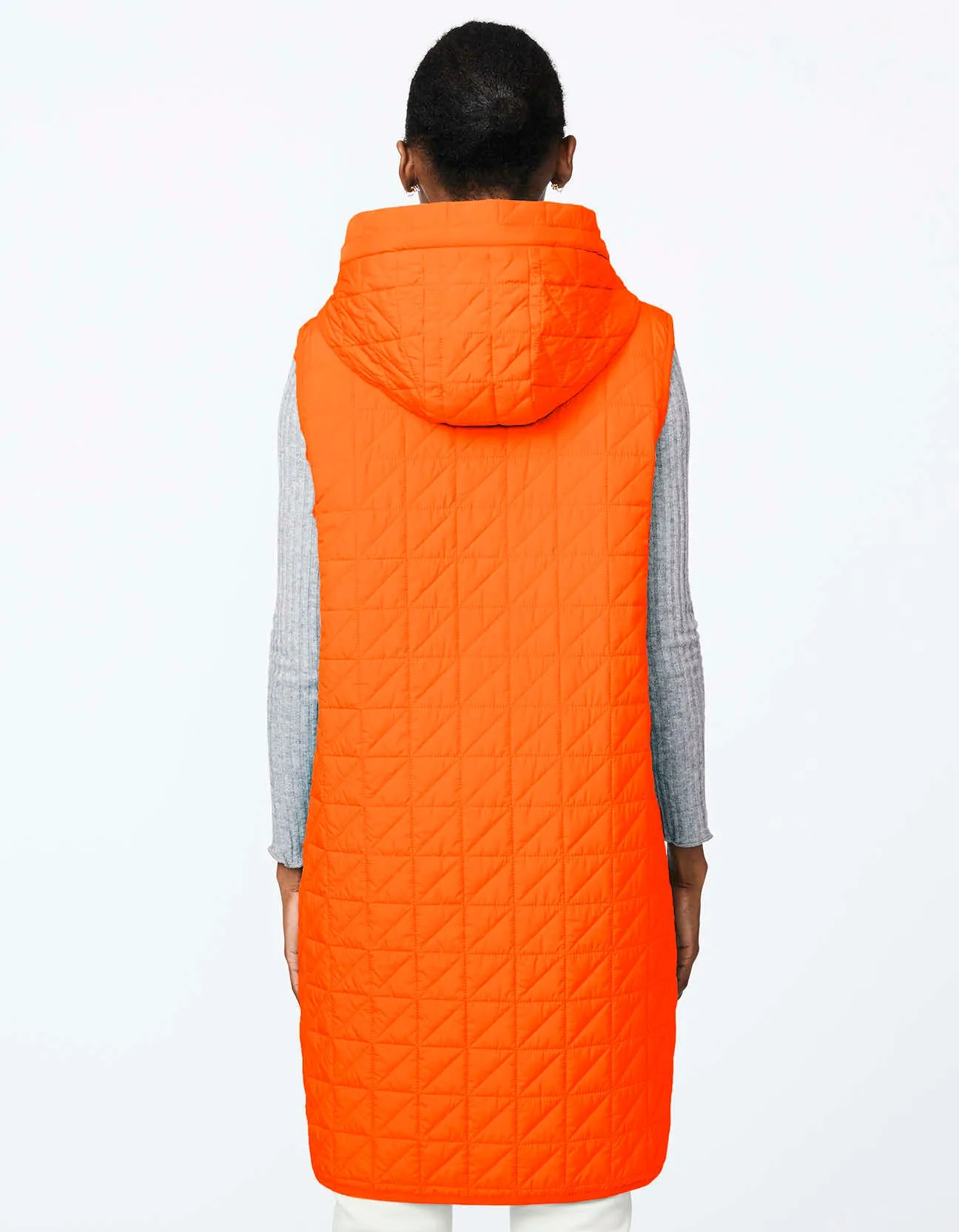 HOODED TUNIC PUFFER VEST sold by Bernardo product image thumbnail 4