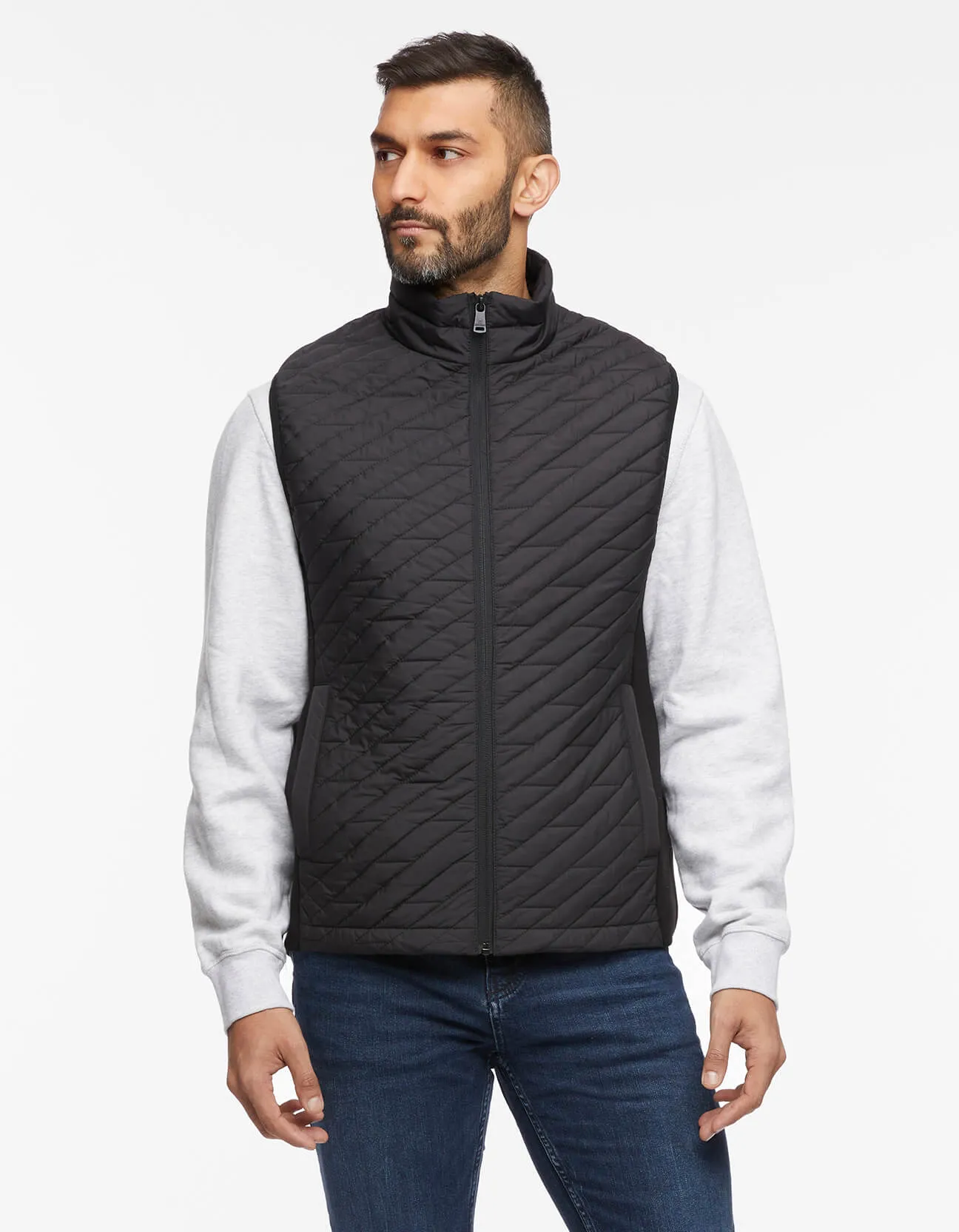 Men's Memphis Puffer Vest sold by Bernardo