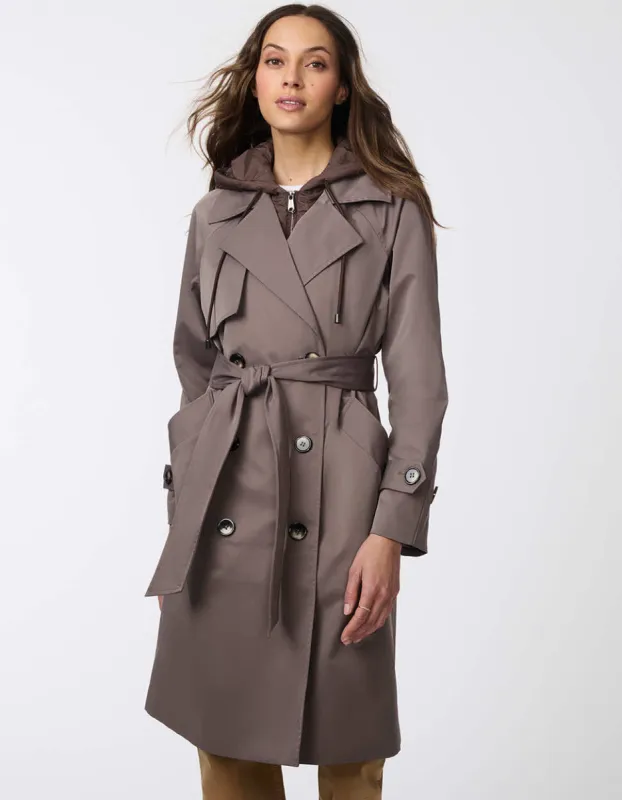 Versa Trench Coat sold by Bernardo