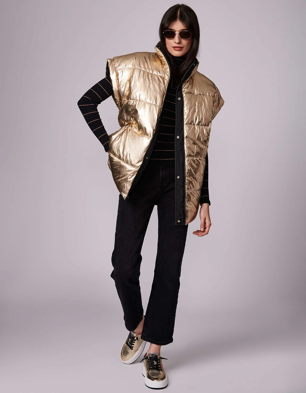 Chalet Chic Reversible Puffer Vest sold by Bernardo product image thumbnail 5