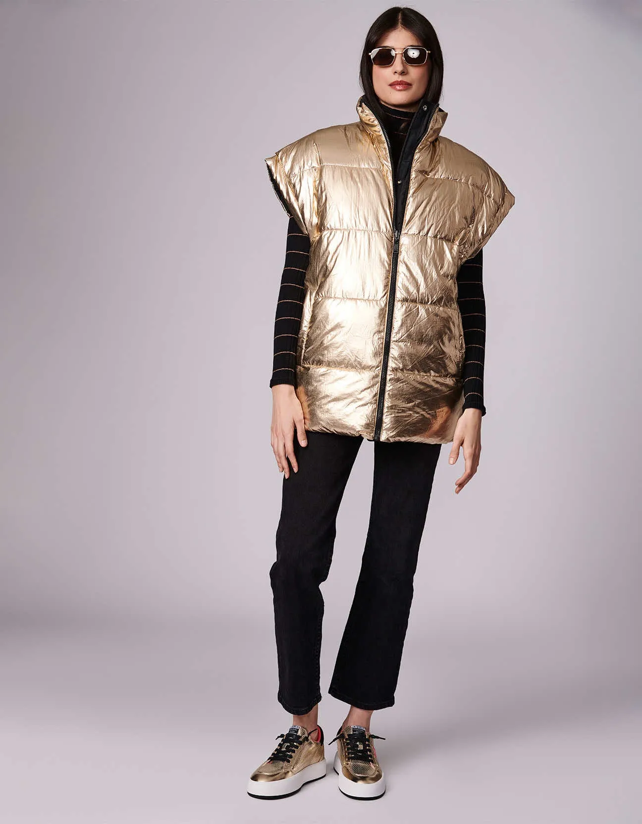 Chalet Chic Reversible Puffer Vest sold by Bernardo product image thumbnail 2