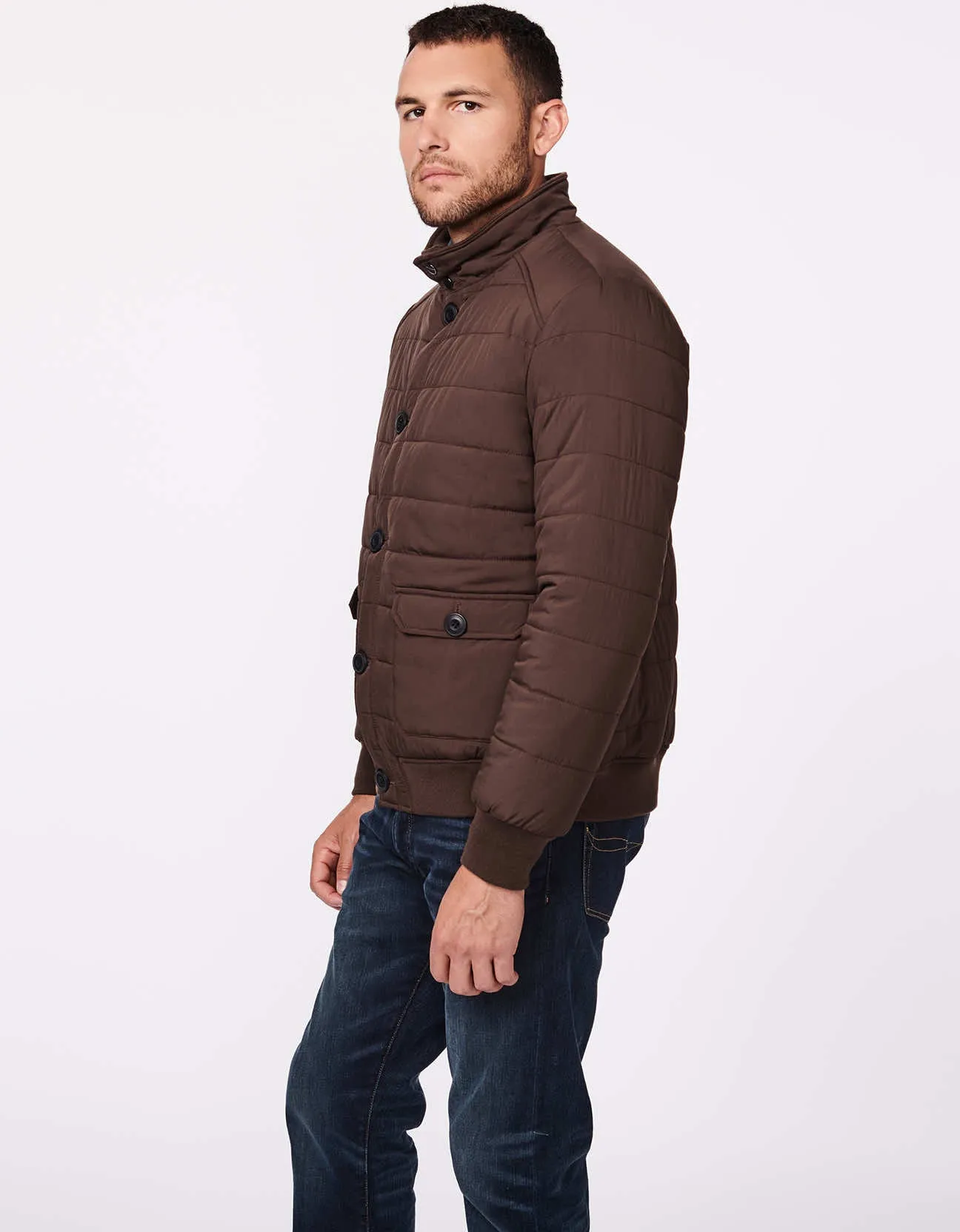 Men's Tunnel Funnel Puffer Jacket sold by Bernardo product image thumbnail 3