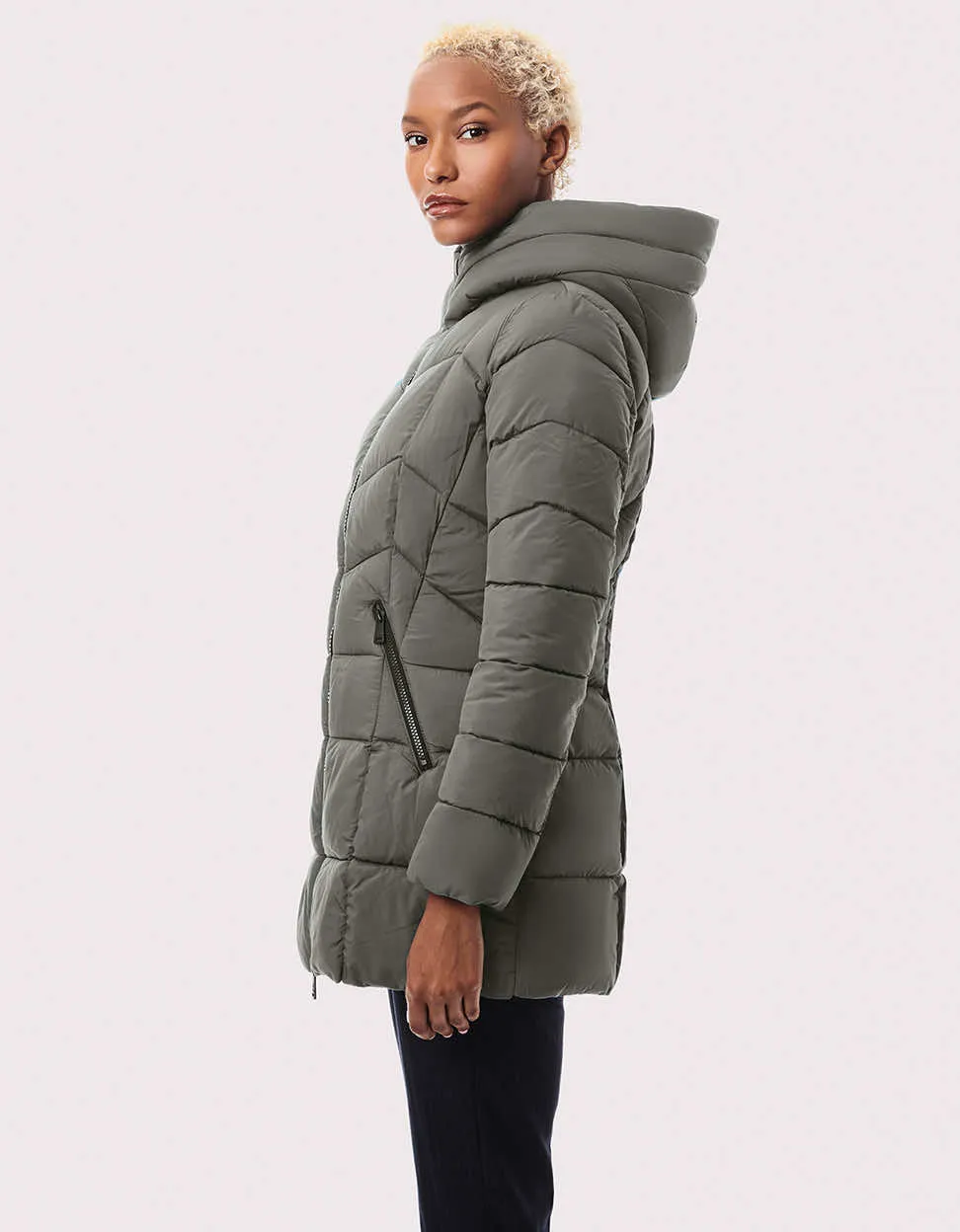 Fab Funnel Quilted Puffer Jacket sold by Bernardo product image thumbnail 3