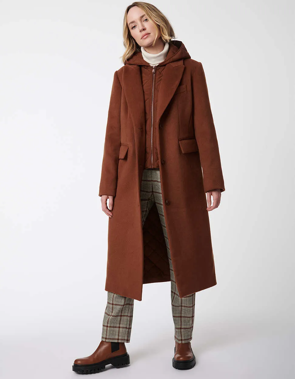 Gotham Wool Coat sold by Bernardo
