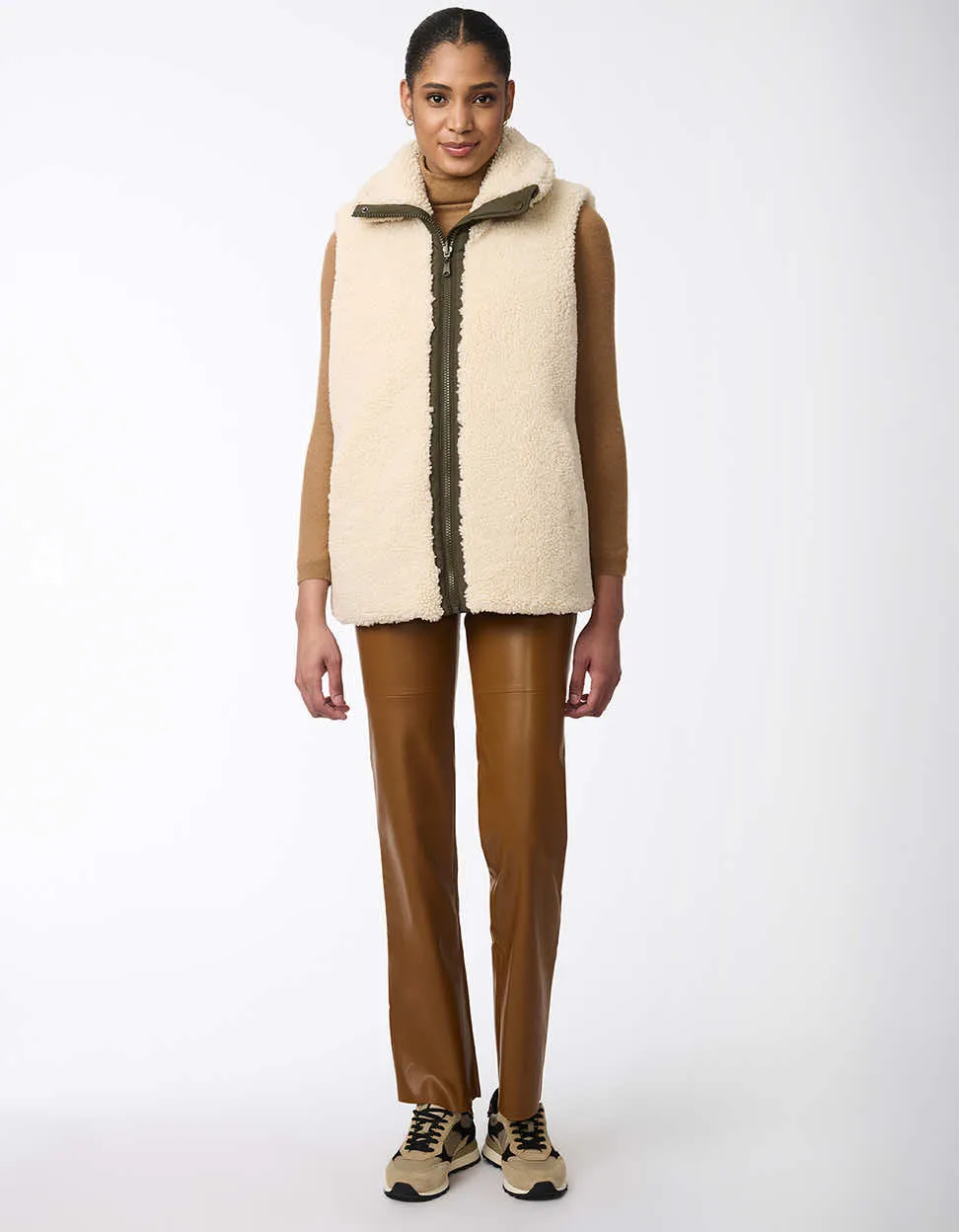 Dual Charm Sherpa Vest sold by Bernardo product image thumbnail 2