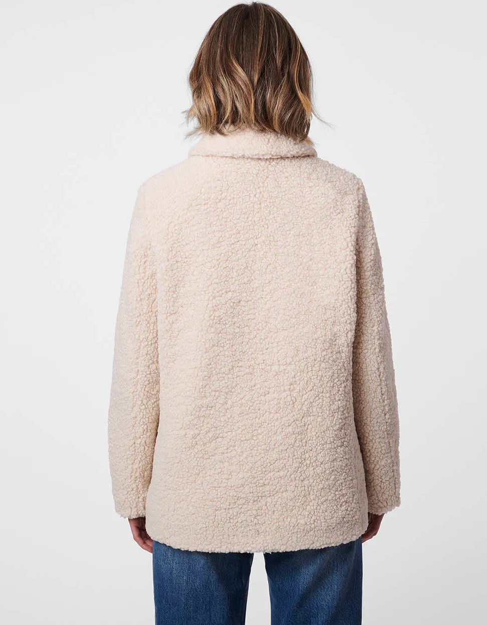 Teddy Vegan Fur Jacket sold by Bernardo product image thumbnail 4