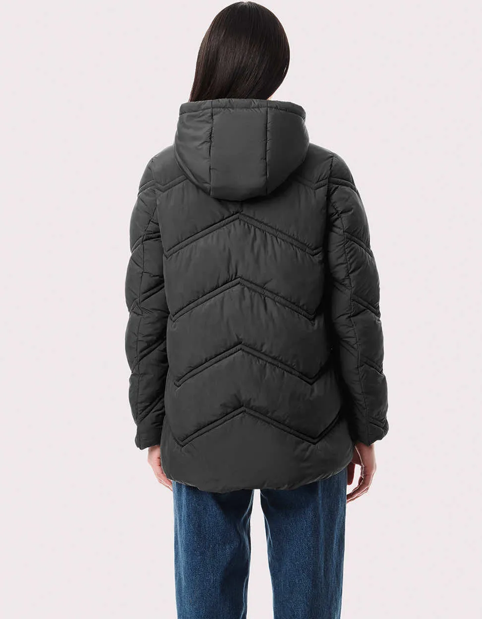 Classic Chevron Puffer Jacket sold by Bernardo product image thumbnail 4