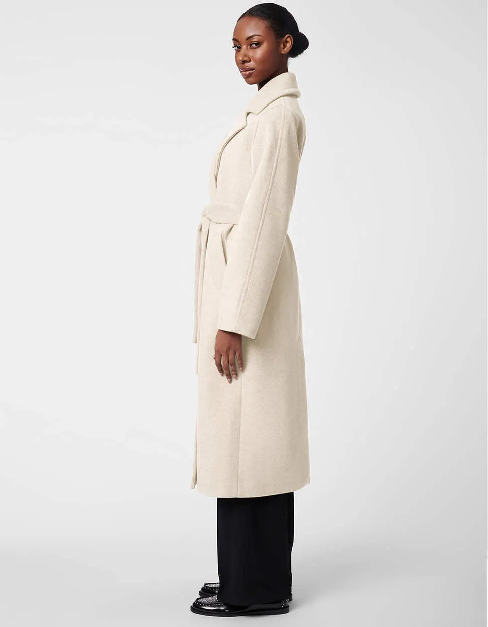 Icon Belted Wool Coat sold by Bernardo product image thumbnail 3