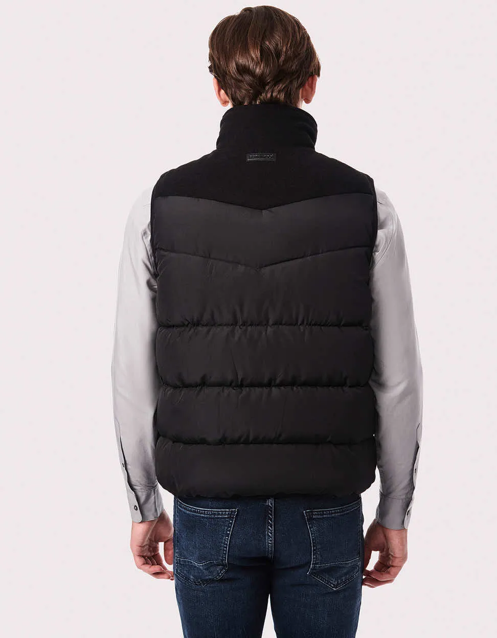 Men's Classic Puffer Vest sold by Bernardo product image thumbnail 3