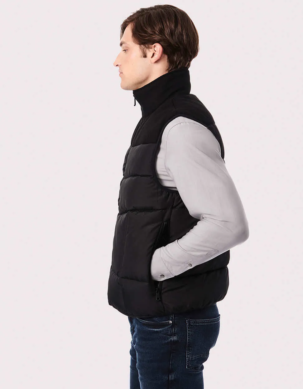 Men's Classic Puffer Vest sold by Bernardo product image thumbnail 2