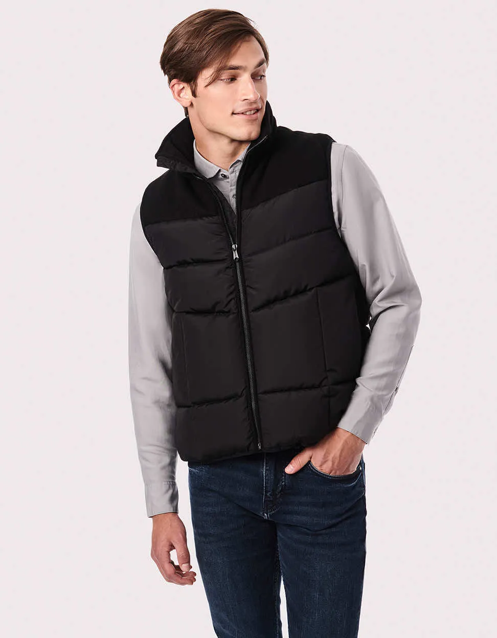 Men's Classic Puffer Vest sold by Bernardo