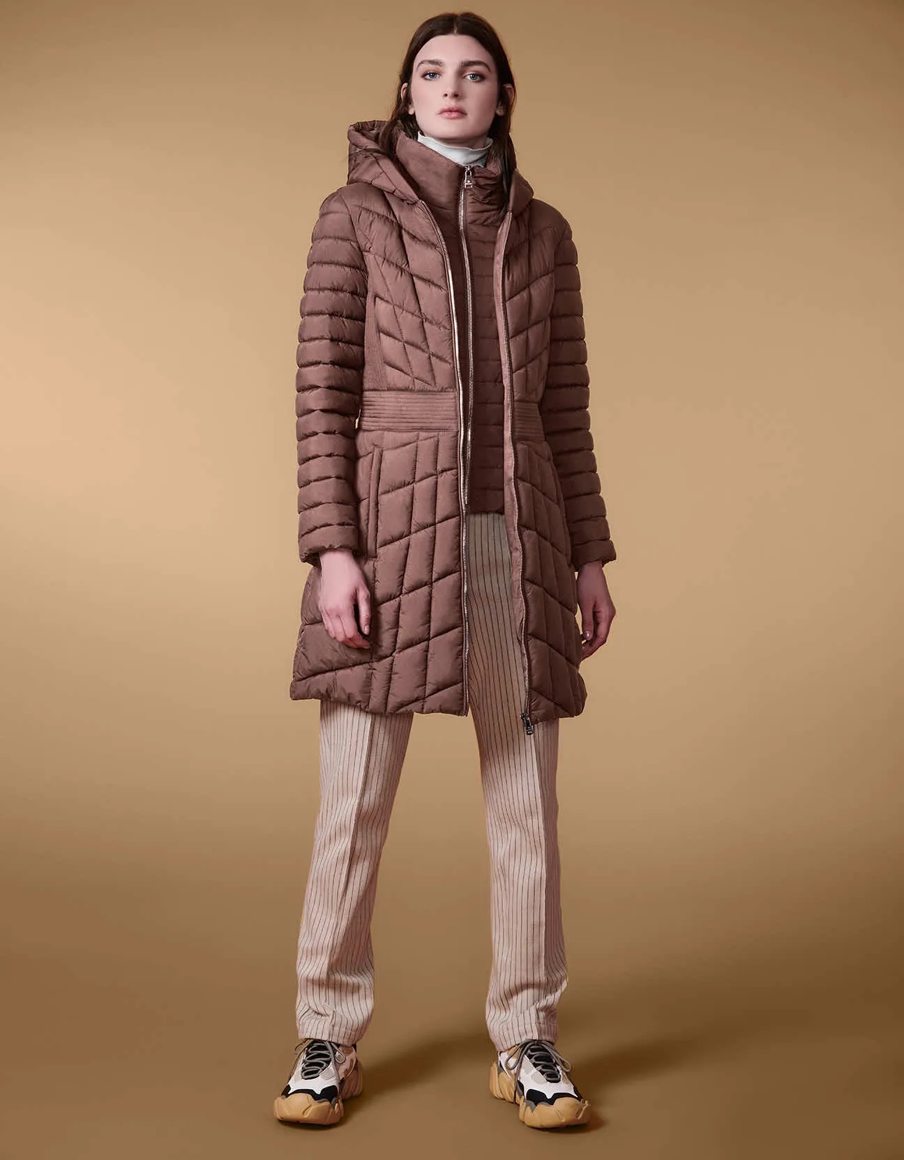 Latitude Flare Double Up Puffer sold by Bernardo