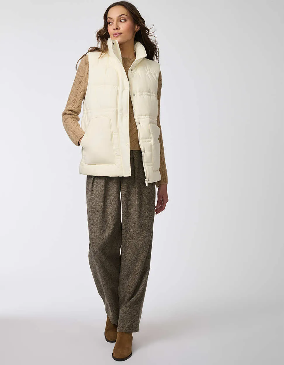 Glacier Warmth Puffer Vest sold by Bernardo