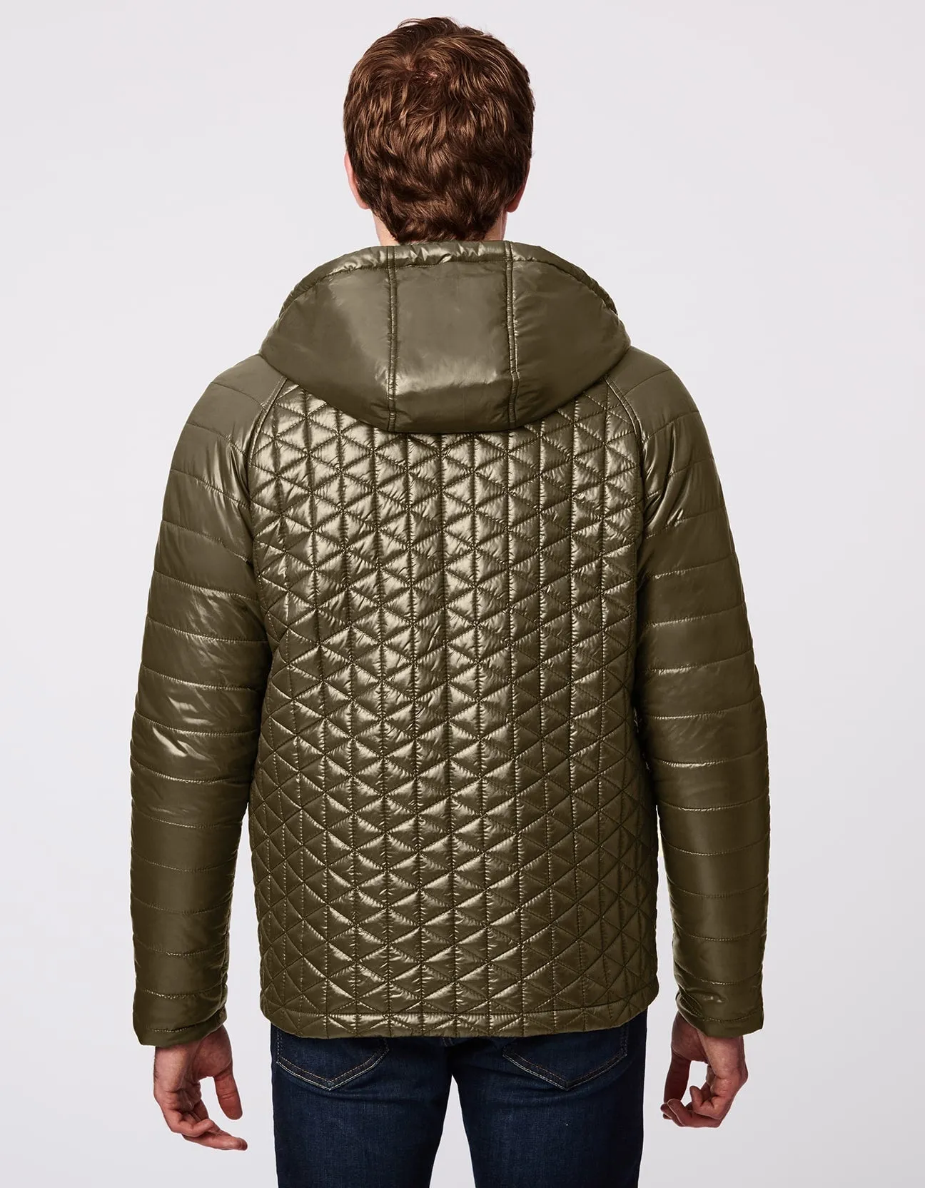 Men's City Hooded Puffer Jacket sold by Bernardo product image thumbnail 4