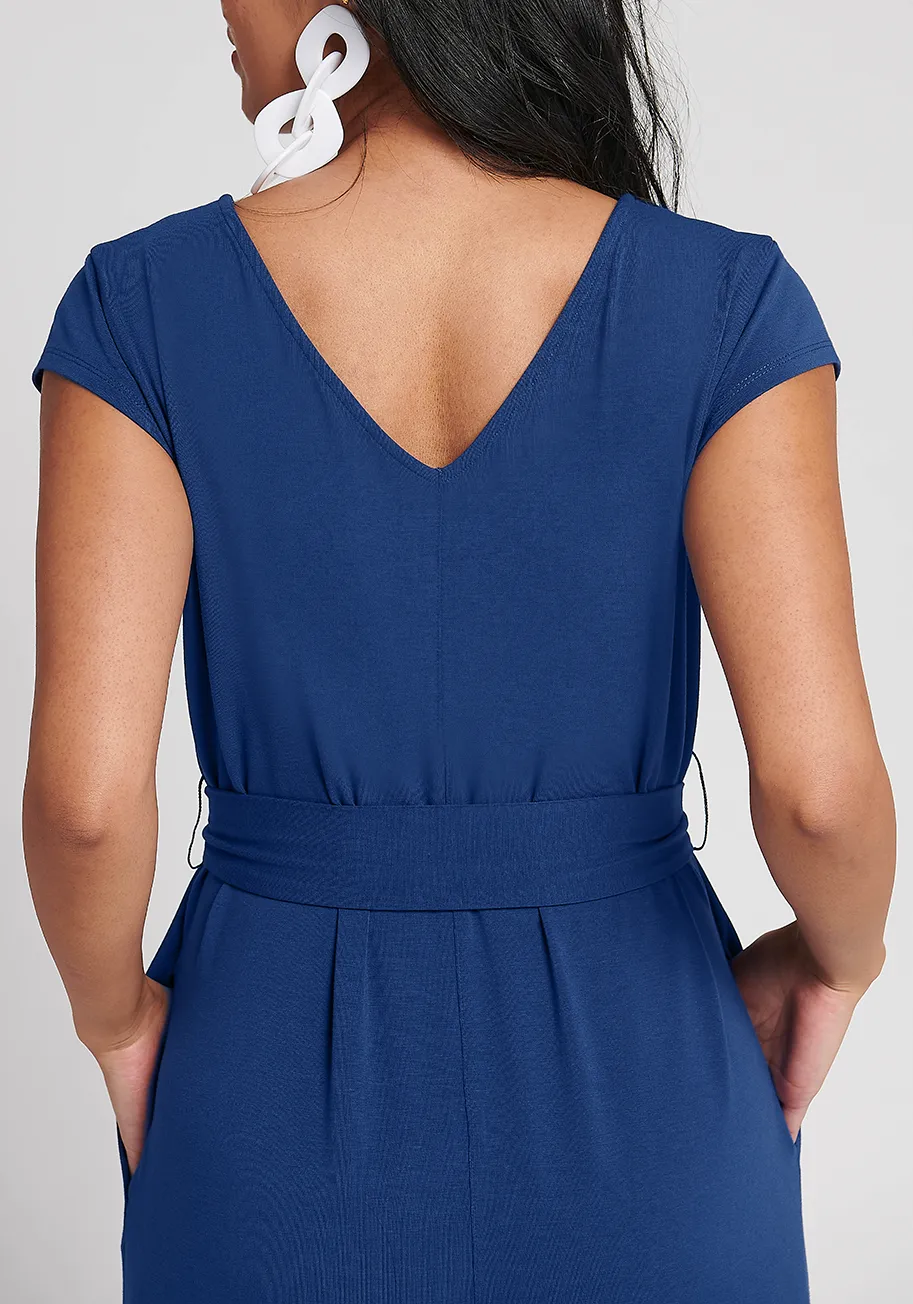 Day to Night Jumpsuit (Starry Night) sold by Betabrand product image thumbnail 3