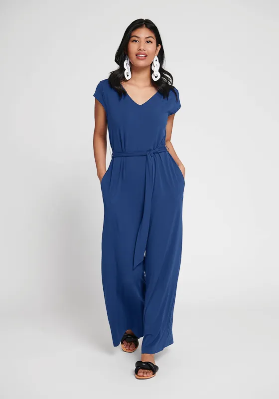 Day to Night Jumpsuit (Starry Night) sold by Betabrand