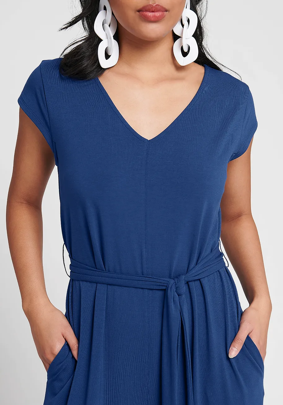 Day to Night Jumpsuit (Starry Night) sold by Betabrand product image thumbnail 2