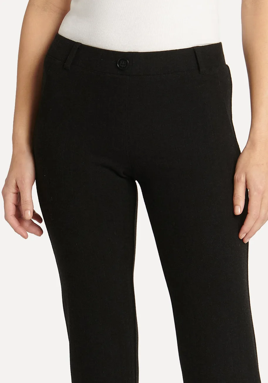 Boot-Cut | Two-Pocket Dress Pant Yoga Pants (Savile) sold by Betabrand product image thumbnail 2