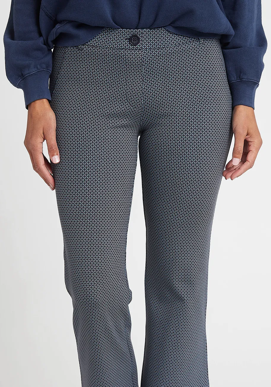 Boot-Cut | Two-Pocket Dress Pant Yoga Pants (Dusk) sold by Betabrand product image thumbnail 2