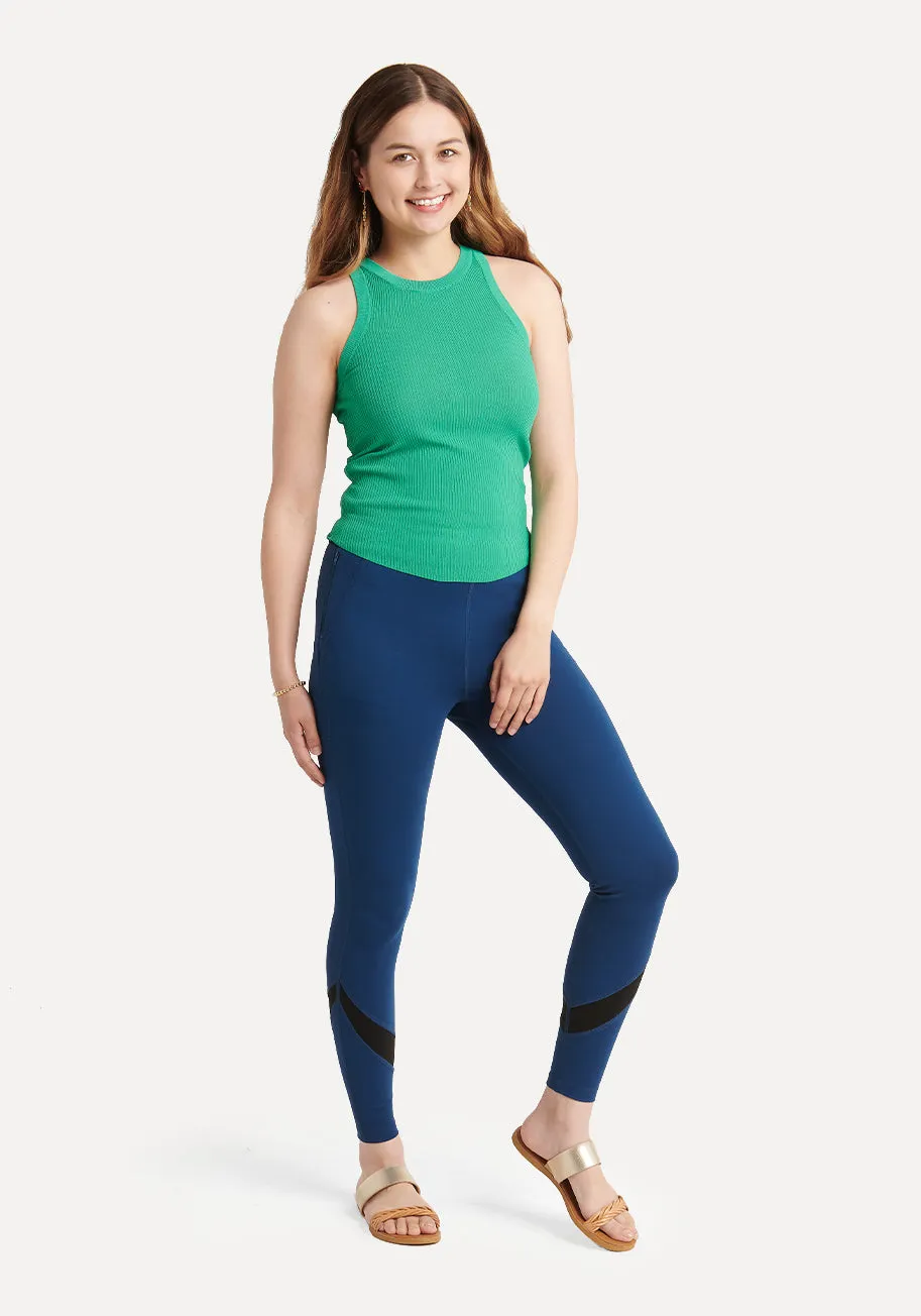Vitalize Leggings (Poseidon) sold by Betabrand product image thumbnail 4